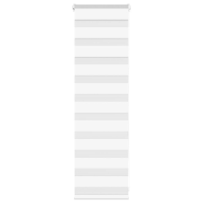 vidaXL zebrafüggönnyel fehér szövetszélesség 40,9 cm poliészter lakástextília