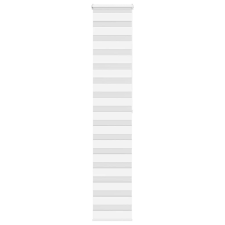 vidaXL zebrafüggönnyel fehér szövetszélesség 45,9 cm poliészter lakástextília