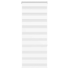 vidaXL zebrafüggönnyel fehér szövetszélesség 50,9 cm poliészter lakástextília