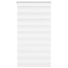 vidaXL zebrafüggönnyel fehér szövetszélesség 65,9 cm poliészter lakástextília