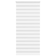 vidaXL zebrafüggönnyel fehér szövetszélesség 90,9 cm poliészter lakástextília