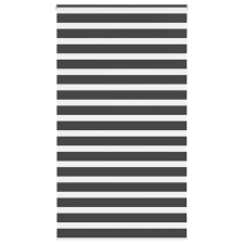 vidaXL zebrafüggönnyel fekete szövetszélesség 115,9 cm poliészter lakástextília