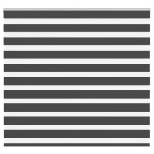 vidaXL zebrafüggönnyel fekete szövetszélesség 155,9 cm poliészter lakástextília