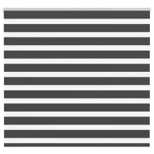 vidaXL zebrafüggönnyel fekete szövetszélesség 155,9 cm poliészter lakástextília