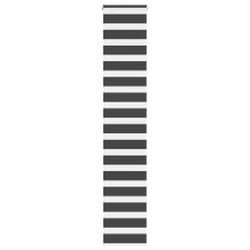 vidaXL zebrafüggönnyel fekete szövetszélesség 35,9 cm poliészter lakástextília