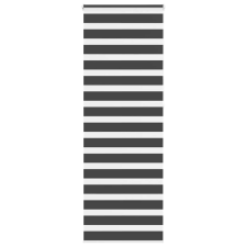 vidaXL zebrafüggönnyel fekete szövetszélesség 80,9 cm poliészter lakástextília