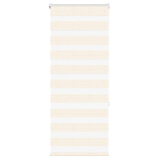 vidaXL zebrafüggönnyel márványbézs szövetszélesség 60,9 cm poliészter lakástextília