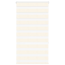 vidaXL zebrafüggönnyel márványbézs szövetszélesség 70,9 cm poliészter lakástextília