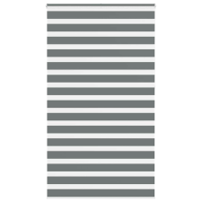 vidaXL zebrafüggönnyel sötét szürke szövetszélesség 115,9cm poliészter lakástextília