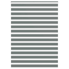 vidaXL zebrafüggönnyel sötét szürke szövetszélesség 150,9cm poliészter lakástextília