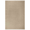 vidaXL ZIZUR bézs juta hatású beltéri és kültéri szőnyeg 200 x 290 cm (4010398)