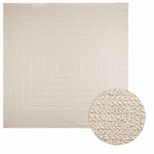 vidaXL ZIZUR krém juta hatású beltéri és kültéri szőnyeg 240x240 cm lakástextília