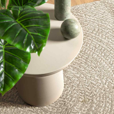vidaXL ZIZUR krém juta hatású beltéri és kültéri szőnyeg 80x150 cm (4010372) lakástextília