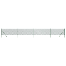 vidaXL zöld drótkerítés 0,8 x 10 m (153904) építőanyag