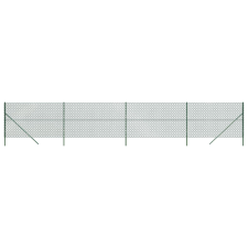 vidaXL zöld drótkerítés 1,4 x 10 m (153907) építőanyag