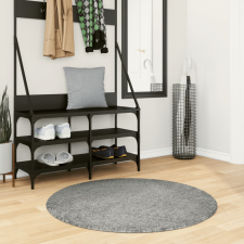 vidaXL zöld hosszú szálú bozontos modern szőnyeg Ø 100 cm lakástextília