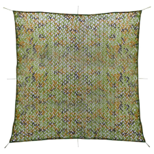 vidaXL zöld kamuflázsháló tárolózsákkal 5 x 5 m vadász és íjász felszerelés