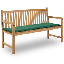 vidaXL zöld kerti pad párna 150 x 50 3 cm lakástextília