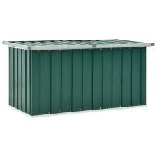 vidaXL Zöld kerti tárolóláda 129 x 67 x 65 cm kerti tárolás