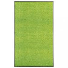 vidaXL Zöld kimosható lábtörlő 90 x 150 cm lakástextília