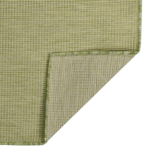 vidaXL zöld lapos szövésű kültéri szőnyeg 80 x 250 cm (340807) lakástextília