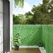 vidaXL zöld növénymintás PVC kerti belátás elleni paraván 500x120 cm kerti bútor