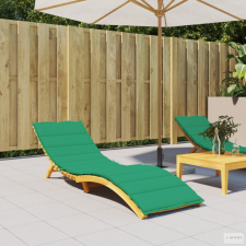 vidaXL Zöld oxford szövet napozóágy párna 200 x 70 x 3 cm kerti bútor