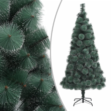 vidaXL zöld PET műkarácsonyfa állvánnyal 240 cm műfenyő