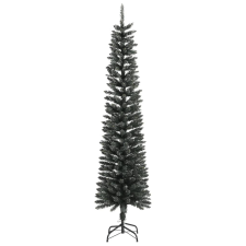 vidaXL zöld PVC vékony műkarácsonyfa állvánnyal 240 cm (345187) műfenyő