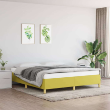 vidaXL zöld szövet ágykeret 160x200 cm ágy és ágykellék