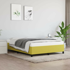 vidaXL zöld szövet ágykeret matrac nélkül 140 x 200 cm ágy és ágykellék