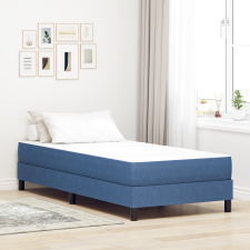 vidaXL Zsebspring Matrac Kék Közepes 100x200x20 cm ágy és ágykellék