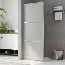 vidaXL zuhanyfal ESG tejüveggel 100 x 195 cm kád, zuhanykabin