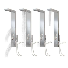 vidaXL Zuhanypanel - 4 Funkció - 114cm fürdőkellék