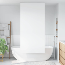 vidaXL zuhanyzó redőny 130x240 cm szövet szélessége 126 cm redőny