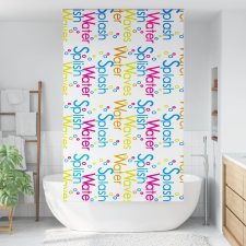 vidaXL zuhanyzó redőny 130x240 cm szövet szélessége 126 cm (4014916) lakástextília
