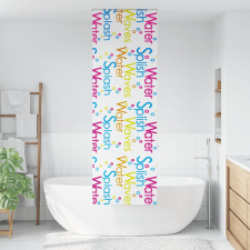 vidaXL zuhanyzó redőny 70x240 cm szövetszélesség 66 cm (4014910) lakástextília