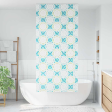 vidaXL zuhanyzó redőny 90x240 cm szövet szélessége 86 cm (4014879) lakástextília