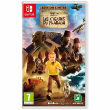  Videojáték Switchre Microids Tintin Reporter : Les Cigares du Pharaon videójáték
