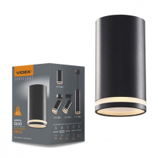 Videx Felületre szerelhető mennyezeti lámpa LED cső GU10 fekete VIDEX világítás