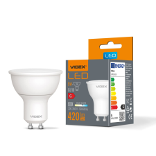 Videx LED izzó GU10 Spotlámpa 5W = 36W 420lm 6000K Hideg 120° Videx izzó