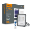 Videx Naświetlacz Lampa Solarna z Czujnikiem 20W 600lm 5000K Neutralna 90° 3.2V IP65 IK07 Natynkowy Szary VIDEX