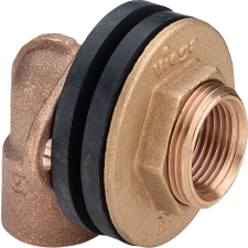 VIEGA 1/2"-30mm falátvezető könyök  (333911) hűtés, fűtés szerelvény