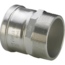 VIEGA press  Inox  XL  76-21/2" KM menetvég (482923) hűtés, fűtés szerelvény