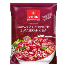  Vifon Barszcz Czerwony/Red Beet Noodles céklás instant tészta 67g tészta