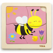 Viga 4 db-os fejlesztő puzzle puzzle, kirakós
