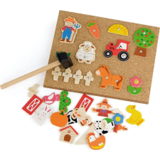 Viga Fa kalapálós játék - farm (3166) puzzle, kirakós