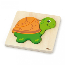 Viga Fa képes kirakó puzzle Viga teknősbéka puzzle, kirakós