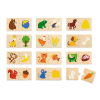 Viga Fa puzzle Viga Állatok etetése