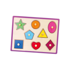 Viga Gyermek fa puzzle Viga Geometriai alakzatok fajáték